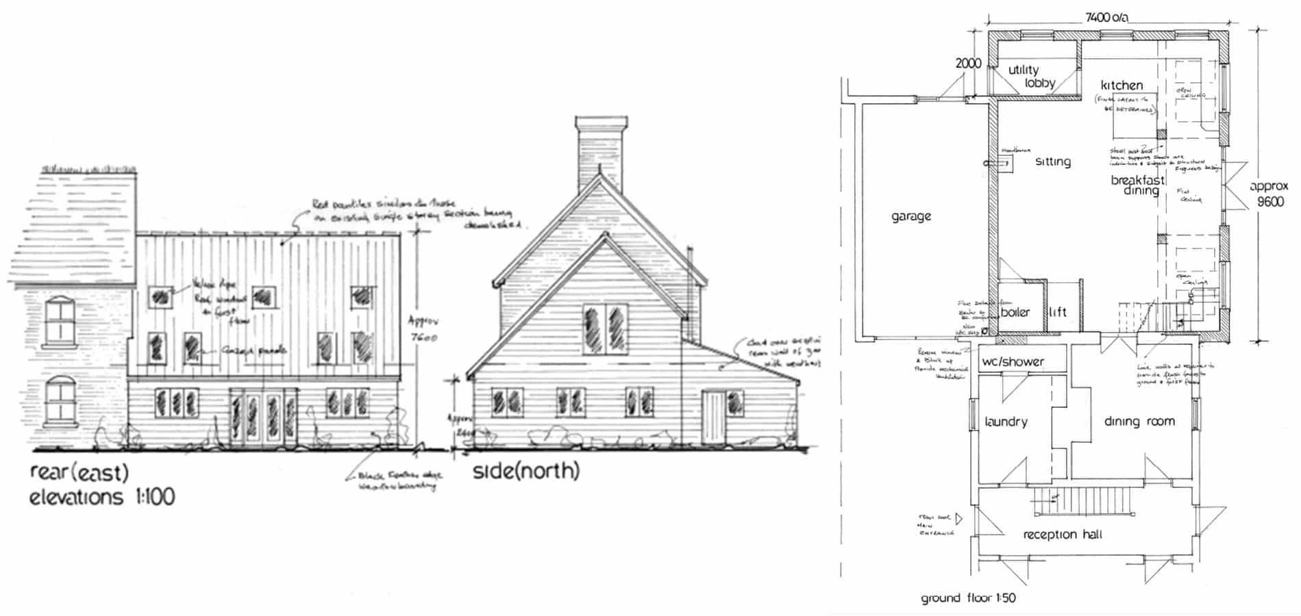Plans & drawings for house building services