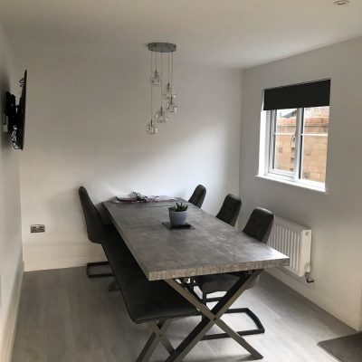 dining room in 2 storey house extension Stowmarket, Build Right Suffolk