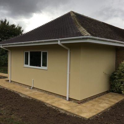 garage conversion & extension, Great Ashfield, Build Right Suffolk