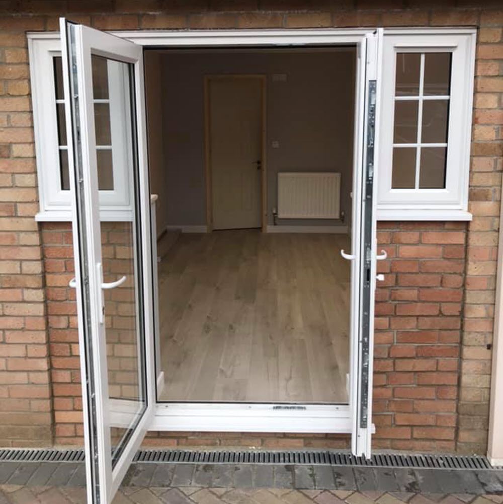 Garage conversion to workspace in Norwich by Buildright Suffolk