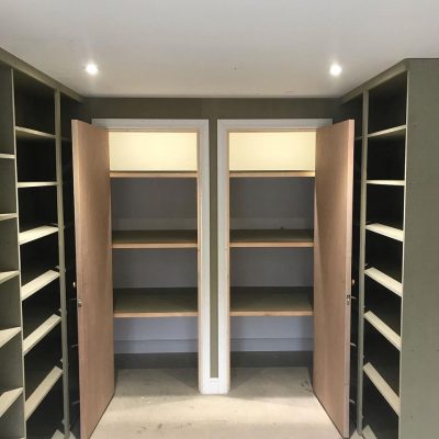 Bespoke carpentry in garage conversion in Thursford by Buildright Suffolk