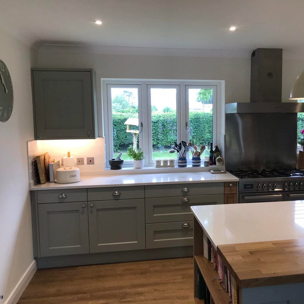 Kitchen refit in Bury St Edmunds Suffolk by Buildright Suffolk