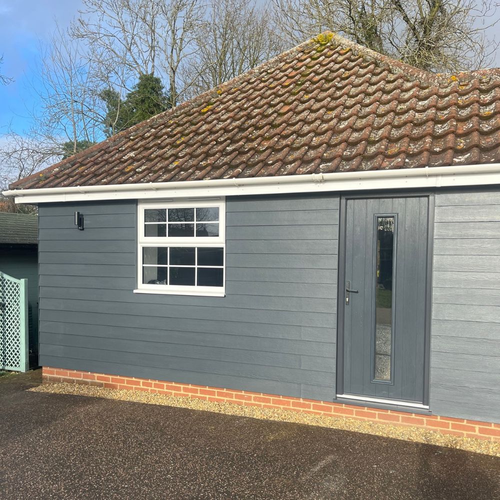 Garage conversion in Bardwell Suffolk by Buildright Suffolk