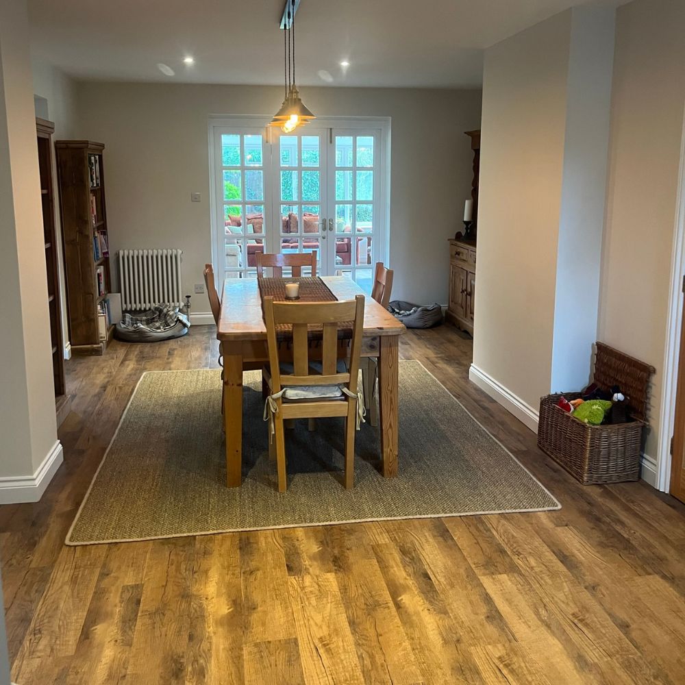 garage converted and linked to house by BuildrightSuffolk