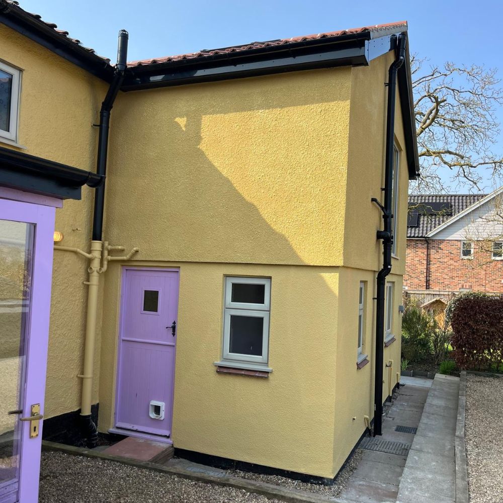 Completed first floor extension by Buildright Suffolk in Cotton Suffolk