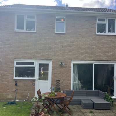 Before kitchen extension in Elmswell by Buildright Suffolk