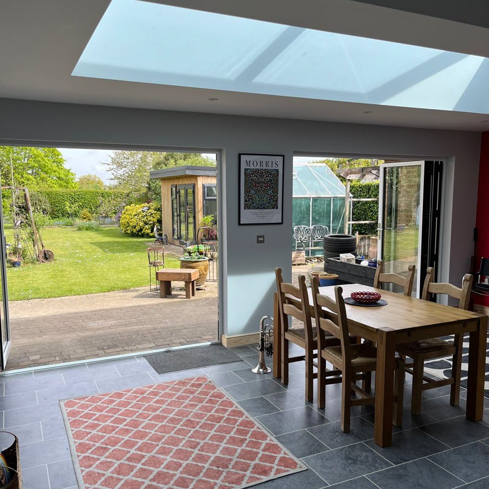 Large Dining Area Extension with Roof Lantern – Stowmarket