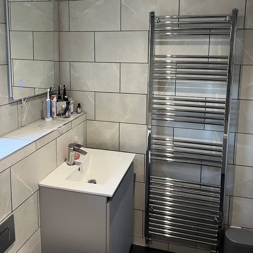 Bathroom and downstairs toilet refurbishment in Elmswell by Buildright Suffolk