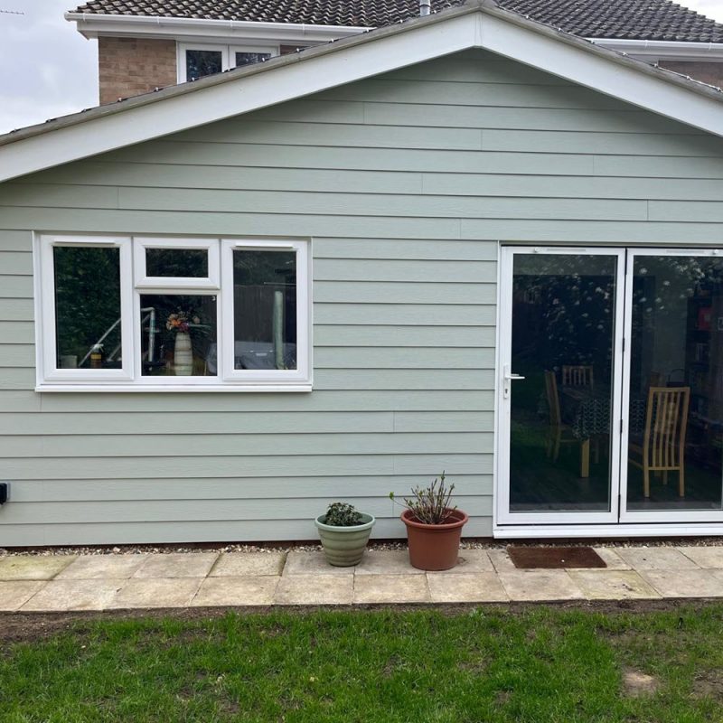 Large Kitchen extension in Elmswell with open plan dining area by Buildright Suffolk