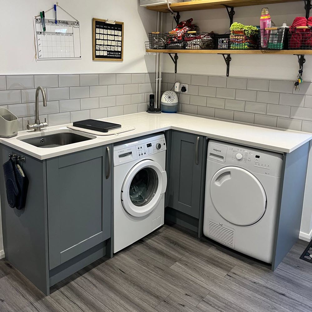 Utility room refurbishment in Elmswell by Buildright Suffolk